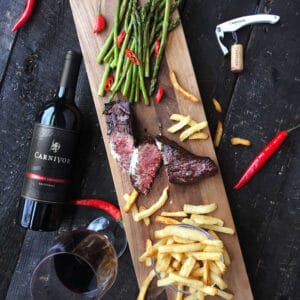 Bavette de bœuf au Cabernet Sauvignon Carnivor