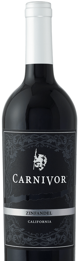 Carnivor Zinfandel Wine Bottle