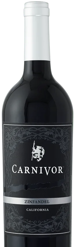 Carnivor Zinfandel Wine Bottle